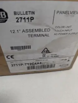 ALLEN BRADLEY 2711P-RDT12C 2711P-T12C4A8 2711P-RP8A SURPLUS HMI