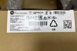 1PCS PANELVIEW PLUS 7 STANDARD 15 TERMINAL ALLEN BRADLEY 2711P-T15C21D8S /D 887172715440