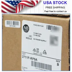 ALLEN BRADLEY 2711P-RP9A SER B TOUCH SCREEN NEW FACTORY SEAL STOCK FREE SHIPPING
