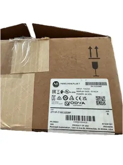 SURPLUS USED 1680 MINUTES ALLEN BRADLEY 2711P-T10C22D9P /B PANELVIEW