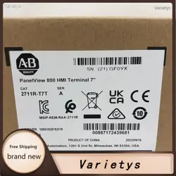 2711R-T7T NEW AB FACTORY SEALED PANELVIEW 800 7-INCH HMI TERMINAL 2711RT7T