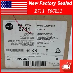 NEW ALLEN-BRADLEY 2711-T6C2L1 PANELVIEW 600 SRIES B ECRAN TACTILE DH-485 24VDC