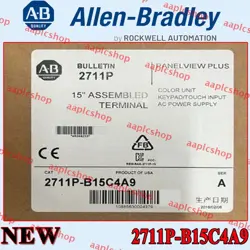 2711P-B15C4A9 NEW FACTORYSEALEDALLEN-BRADLEY PANELVIEW PLUS TERMINAL FREESHIP