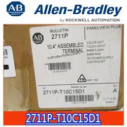 ALLEN BRADLEY 2711P-T10C15D1 TOUCH SCREEN BRAND NEW SEAL STOCK FREE SHIPPING
