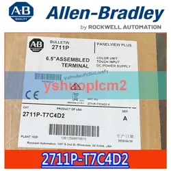 ALLEN BRADLEY 2711P-T7C4D2 TOUCH SCREEN BRAND NEW SEAL STOCK FREE SHIPPING