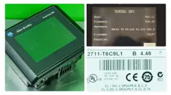 ALLEN BRADLEY 2711-T6C9L1 /B FRN-4.46 PANELVIEW 600 6