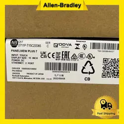 ORIGINAL BOX NEW ALLEN BRADLEY 2711P-T15C22D8S HMI PANELVIEW PLUS 7 TOUCHSCREEN 885630920474