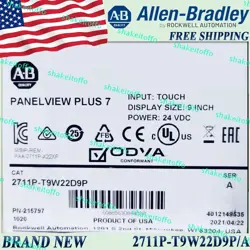 NEW IN BOX 2711P-T9W22D9P/A NEW FACTORY SEALED ALLEN BRADLEY TOUCH SCREEN US AB