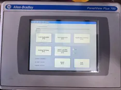 ALLEN BRADLEY PANEL VIEW PLUS 700 2711P-T7C4D8