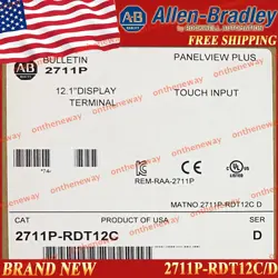 2711P-RDT12C/D ALLEN-BRADLEY PANELVIEW PLUS DISPLAY MODULE 2711PRDT12C FREE SHIP