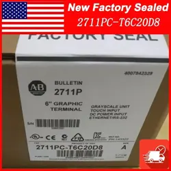 NEW SEALED ALLEN-BRADLEY 2711PC-T6C20D8 NEW PANELVIEW PLUS 6 GRAPHIC TERMINAL 884951344471
