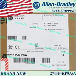 1PC 2711P-RP9A/A BRAND NEW FACTORY SEALED ALLEN-BRADLEY PANELVIEW LOGIC MODULE