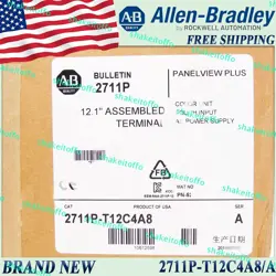 1PC 2711P-T12C4A8/A NEW ALLEN-BRADLEY PANELVIEW PLUS TERMINAL FREE SHIP US AB