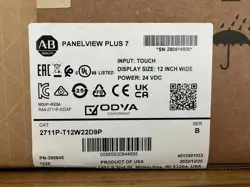 1PC NEW ALLEN-BRADLEY AB 2711P-T12W22D9P /B PANELVIEW PLUS 7 COLOR TOUCH 12