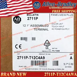 AB 2711P-T12C4A9/A PANELVIEW PLUS TERMINAL NEW SEALED ALLEN-BRADLEY FREE SHIP