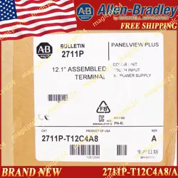 1PC 2711P-T12C4A8/A BRAND NEW ALLEN-BRADLEY PANELVIEW PLUS TERMINAL FREE SHIP AB