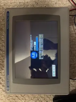 ALLEN BRADLEY 2711P-RDT10C PANELVIEW PLUS 1000 OPERATOR TERMINAL