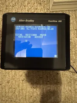 ALLEN-BRADLEY 2711-T6C2L1 PANELVIEW 600
