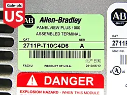ALLEN BRADLEY 2711P-T10C4D6 /A PANELVIEW PLUS 1000 2010 FACTORY SEALED