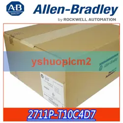 ALLEN BRADLEY 2711P-T10C4D7 SER A TOUCH SCREEN NEW SEAL STOCK FREE SHIPPING