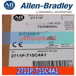 ALLEN BRADLEY 2711P-T15C4A1 TOUCH SCREEN BRAND NEW SEAL STOCK FREE SHIPPING