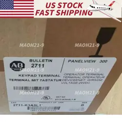 1PC ALLEN-BRADLEY PANELVIEW 300 AB 2711-K3A5L1 SER B  NEW IN BOX FREE SHIPPING