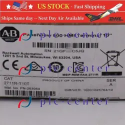 NEW ALLEN-BRADLEY 2711R-T10T  800 10.4-INCH HMI TERMINAL AB 2711RT10T