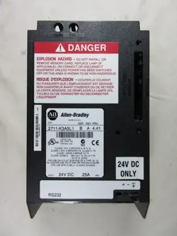 NEW ALLEN BRADLEY PANELVIEW 300 INTERFACE 2711-K3A5L1 SER B VERY GOOD CONDITION