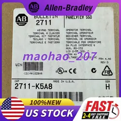 1PC  BRAND NEW ALLEN BRADLEY 2711-K5A8 AB SER H  FREE SHIPPING IN BOX