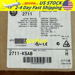 FREE SHIPPING 1PC IN BOX BRAND NEW ALLEN BRADLEY 2711-K5A8 AB SER H