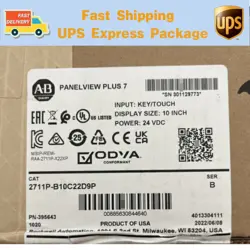 NEW 2711P-B10C22D9P AB PANELVIEW PLUS 7GRAPHIC TERMINAL 2711PB10C22D9P UPSGQ