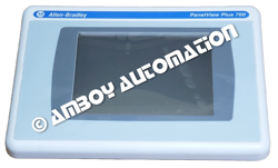 ALLEN BRADLEY PANELVIEW PLUS 700 2711P-RDT7C SERIES A DISPLAY   **NEW OVERLAY**