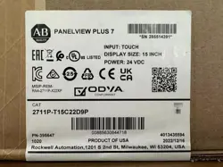 ALLEN-BRADLEY 2711P-T15C22D9P PANELVIEW PLUS 7 NEW  SEALED 2711PT15C22D9P