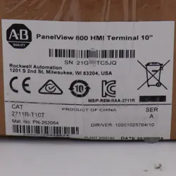 2711R-T10T ALLEN-BRADLEY  PANELVIEW 800 10.4-INCH HMI TERMINAL