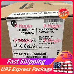 1PC IN BOX ALLEN BRADLEY 2711PC-T6M20D8 /A PANELVIEW PLUS 600 SEALED NEW