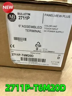 NEW 2711P-T6M20D ALLEN BRADLEY TOUCHPAD TOUCH SCREEN PANELVIEW PLUS 600