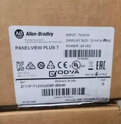 NEW ALLEN-BRADLEY 2711P-T12W22D9P-BSHK PANELVIEW PLUS 7 COLOR TOUCH 12