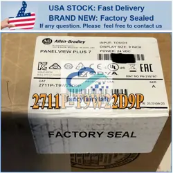 ALLEN-BRADLEY 2711P-T9W22D9P HMI PANELVIEW PLUS 7 GRAPHIC TERMINAL  NEW SEALED