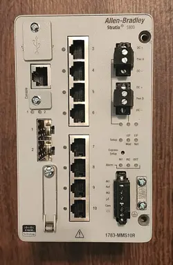 NEW, OPEN BOX, ALLEN-BRADLEY 1783-MMS10R MANAGED SWITCH