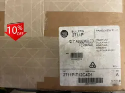 NEW IN BOX ALLEN BRADLEY 2711P-T12C4D1 /A PANELVIEW PLUS 1250 W/ 2711PT12C4D1