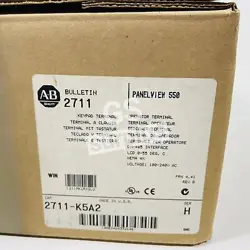 NEW SURPLUS ALLEN BRADLEY 2711-K5A2 /H PANELVIEW 550 OPERATOR INTERFACE PANEL