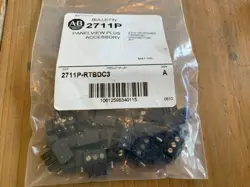 (10) ALLEN-BRADLEY 2711P-RTBDC3 3-PIN DC POWER TERMINAL