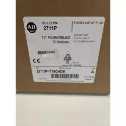 NEW ALLEN BRADLEY 2711P-T15C4D8 PANELVIEW PLUS 1500 ASSEMBLED TERMINAL FAST SHIP