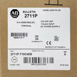 ALLEN-BRADLEY 2711P-T10C4D8 PANELVIEW PLUS 10.4
