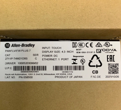 NEW ALLEN BRADLEY 2711P-T4W21D8S HMI PANELVIEW PLUS 7 TOUCHSCREEN US IN BOX