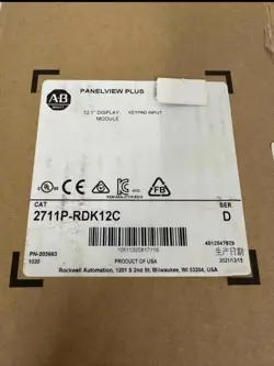 NEW ALLEN BRADLEY 2711P-RDK12C HMI PANELVIEW PLUS DISPLAY MODULE