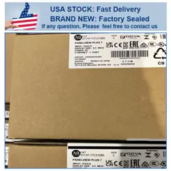 1PCS  ALLEN BRADLEY 2711P-T7C21D8S SER C PANELVIEW PLUS 7 TERMINAL 2711PT7C21D8S