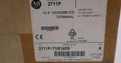 NEW UNOPENED ALLEN BRADLEY 2711P-T10C4D9 PANELVIEW PLUS 6 1000 TERMINAL