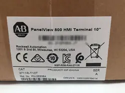 ALLEN BRADLEY 2711R-T10T SER A PANELVIEW 800 10-IN HMI TERMINAL  SEALED