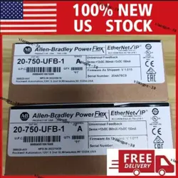 NEW ALLEN-BRADLEY 20-750-UFB-1 UNIVERSAL FEEDBACK MODULE 1PC FACTORY SEALED US